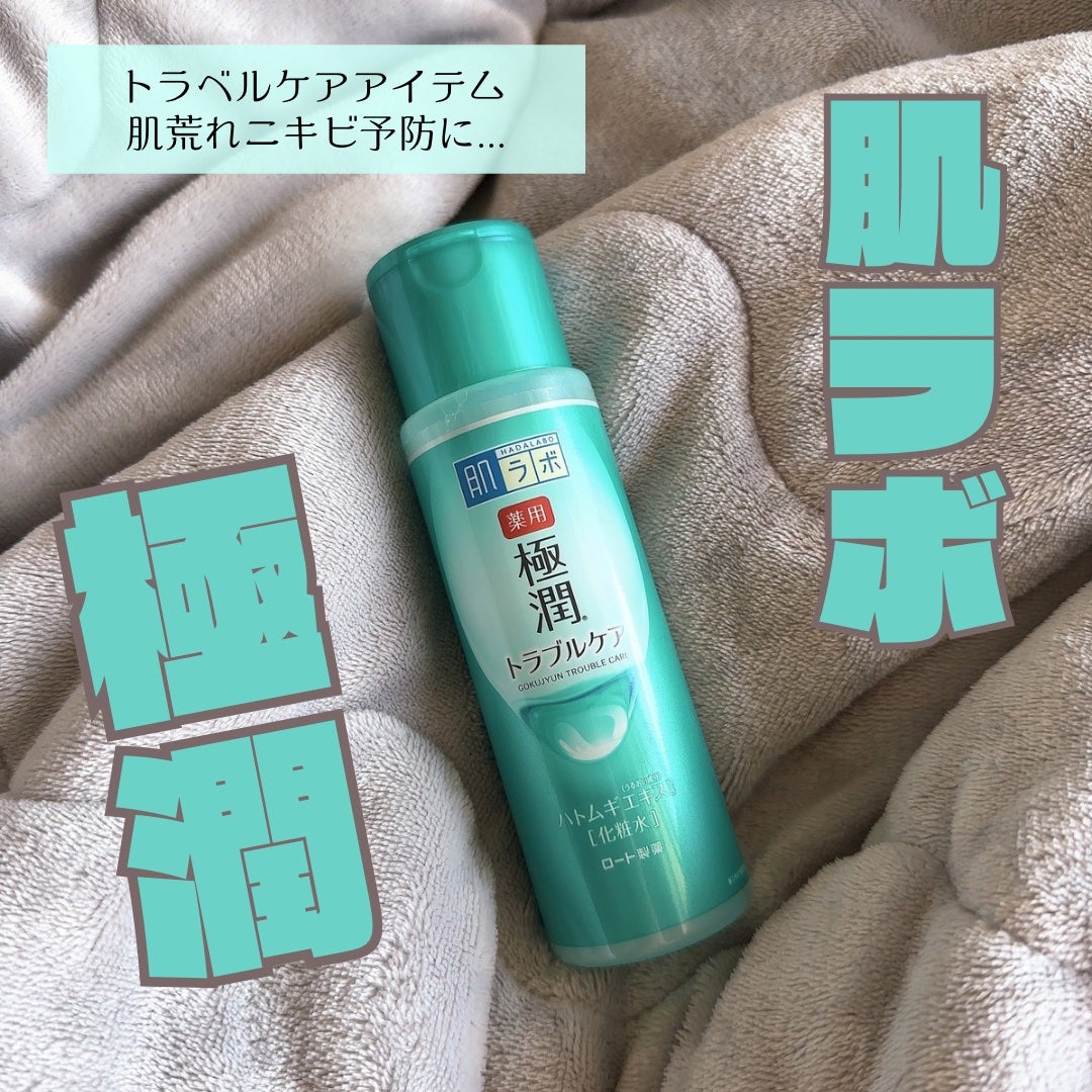 薬用 極潤 スキンコンディショナー/肌ラボ/化粧水を使ったクチコミ(1枚目)