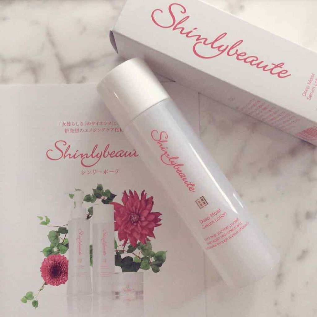 シンリーボーテ ディープモイストセラムローション/シンリーボーテ/化粧水を使ったクチコミ(1枚目)