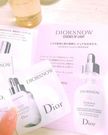 スノー エッセンス オブ ライト （医薬部外品）/Dior/美容液を使ったクチコミ（1枚目）