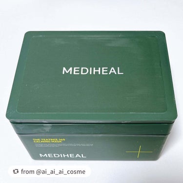 【ai_ai_ai_cosmeさんから引用】

“MEDIHEAL　THE ティーツリー 365 カーミングマスク

大好きなメディヒールから、デイリーユースの大容量パックが出たら買うしかないよね。とい