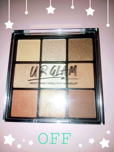 UR GLAM　BLOOMING EYE COLOR PALETTE/U R GLAM/アイシャドウパレットを使ったクチコミ（2枚目）