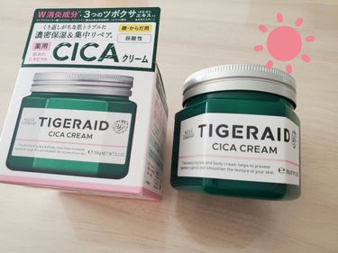 薬用CICAリペア クリーム 150g/タイガレイド/フェイスクリームを使ったクチコミ（1枚目）