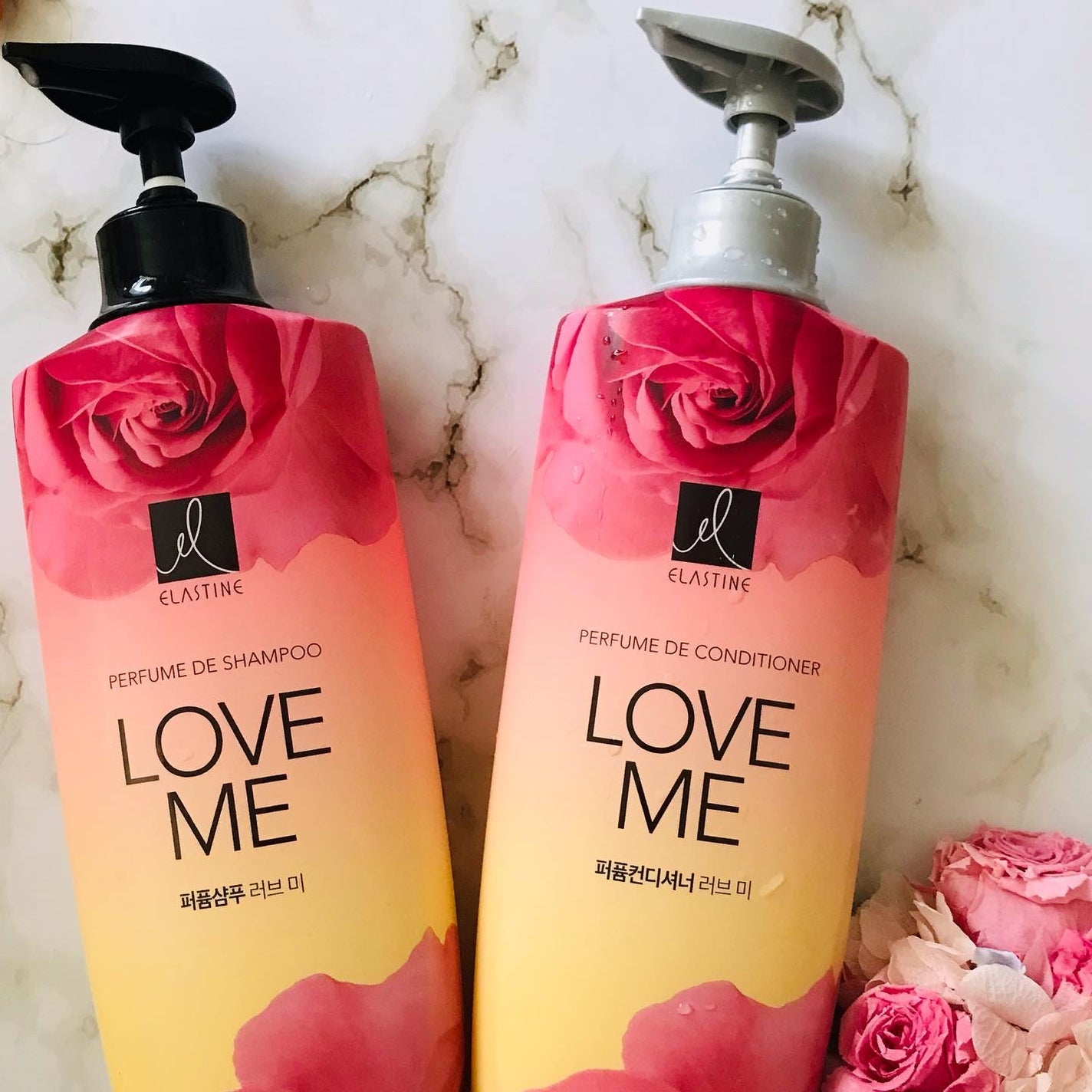 パフュームシャンプー&コンディショナー/エラスチン/シャンプー・コンディショナーを使ったクチコミ(4枚目)