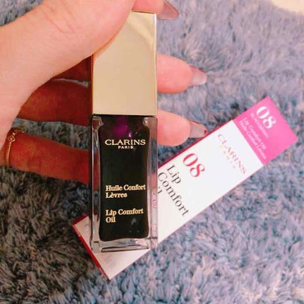 コンフォート リップオイル /CLARINS/リップグロスを使ったクチコミ(1枚目)