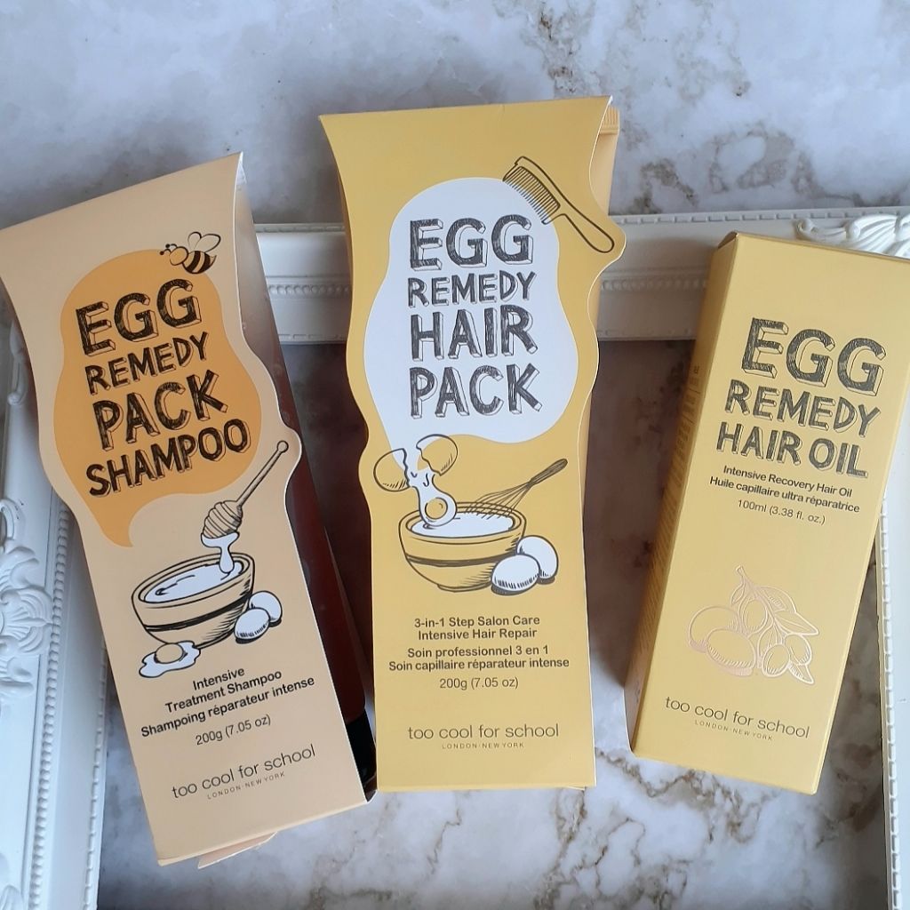エッグレミディヘアパック/too cool for school/ヘアマスク・ヘアパックを使ったクチコミ（2枚目）
