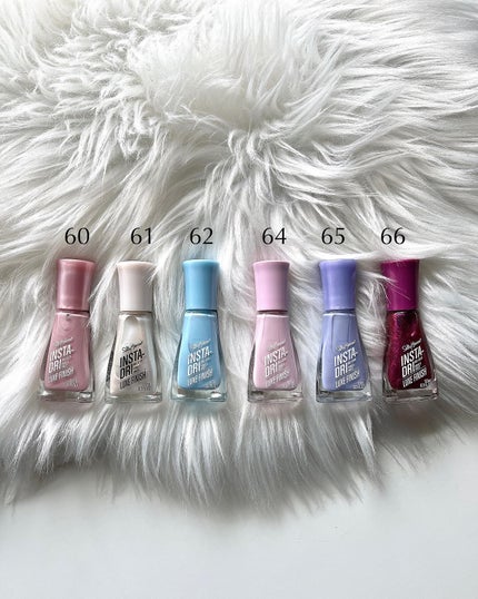 インスタドライ ネイルカラー リュクスフィニッシュ/サリーハンセン/オールインワンネイルを使ったクチコミ(2枚目)