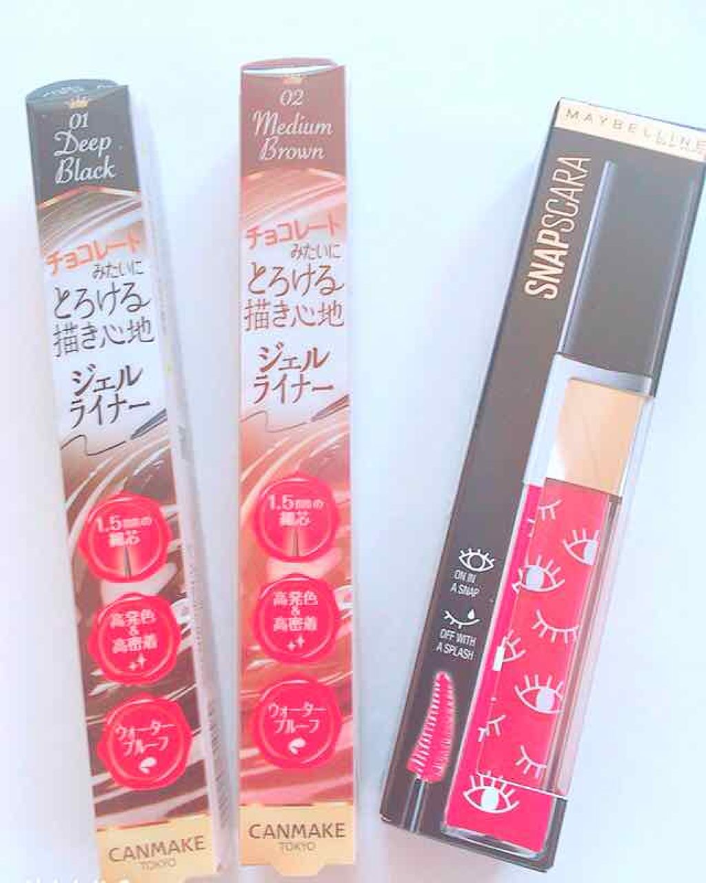 クリーミータッチライナー/キャンメイク/ジェルアイライナーを使ったクチコミ(1枚目)