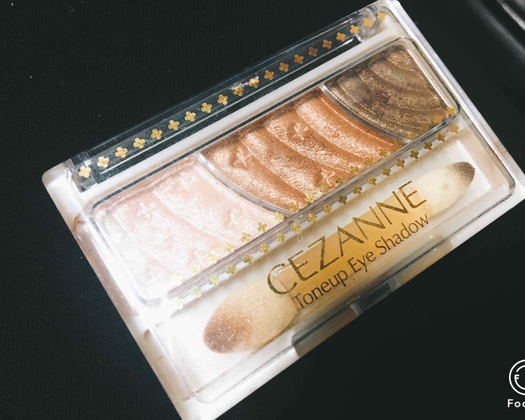 トーンアップアイシャドウ/CEZANNE/アイシャドウパレットを使ったクチコミ（1枚目）