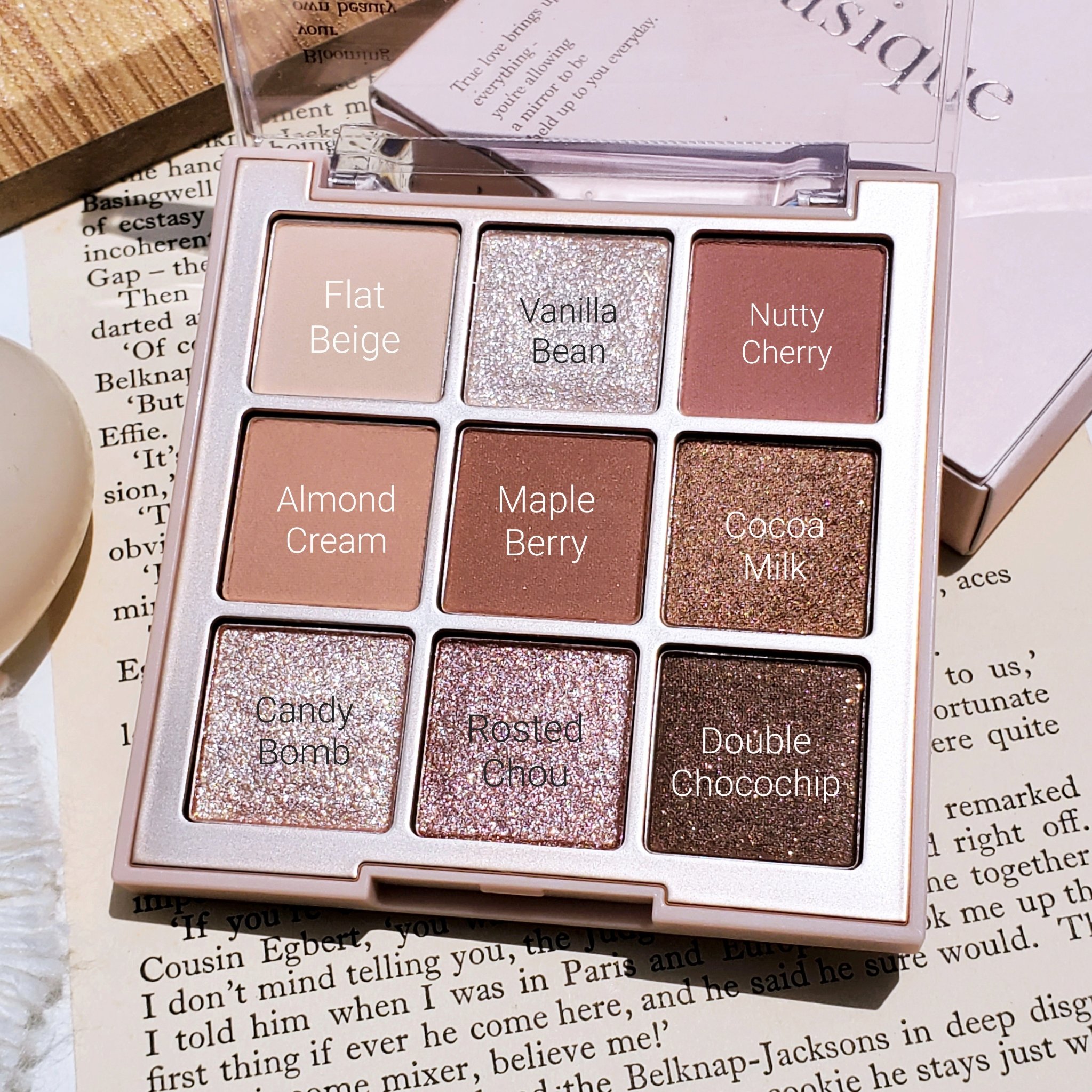 シャドウパレット/dasique/アイシャドウパレットを使ったクチコミ（2枚目）