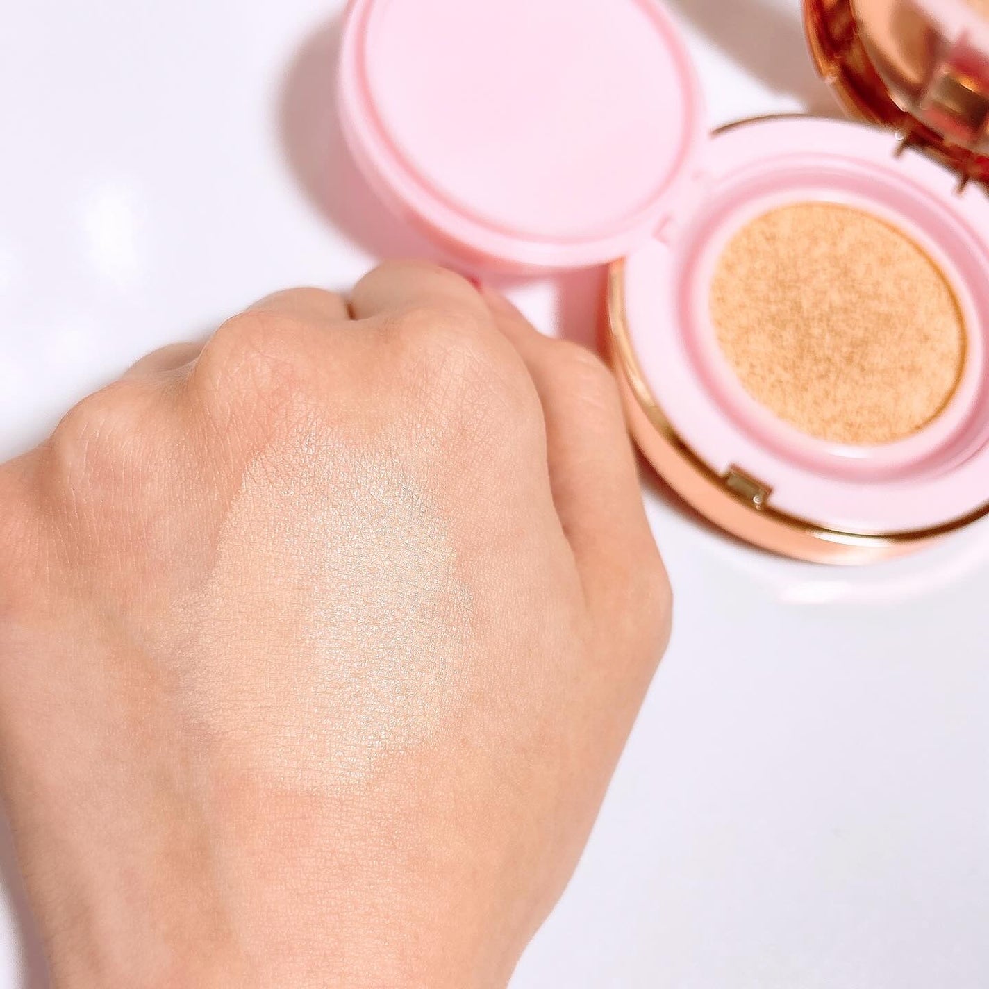 ピンクティーツリーカバークッション/APLIN/クッションファンデーションを使ったクチコミ(5枚目)