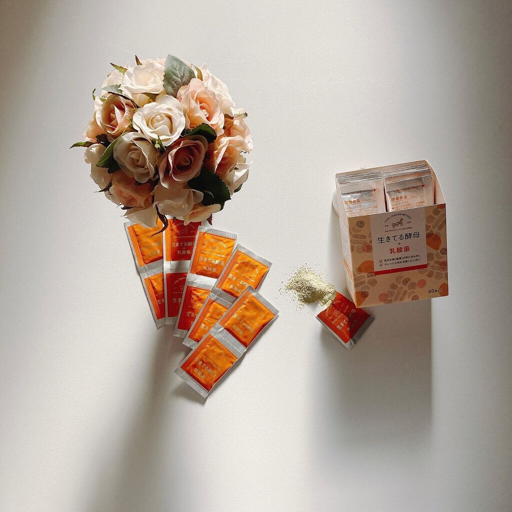 生きてる酵母＋乳酸菌/生きてる酵母シリーズ/健康サプリメントを使ったクチコミ（2枚目）