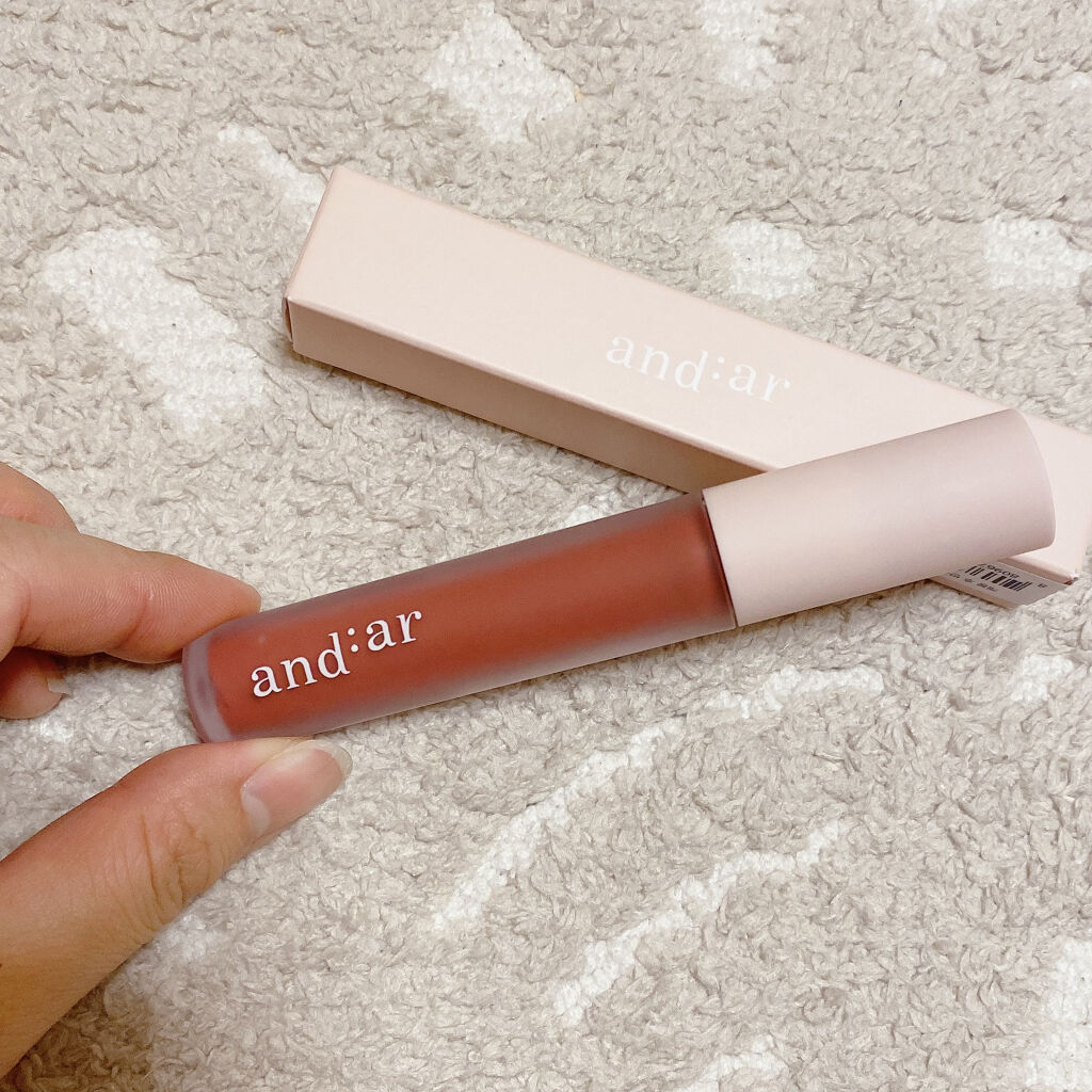 リップティント/and:ar/リップティントを使ったクチコミ（1枚目）