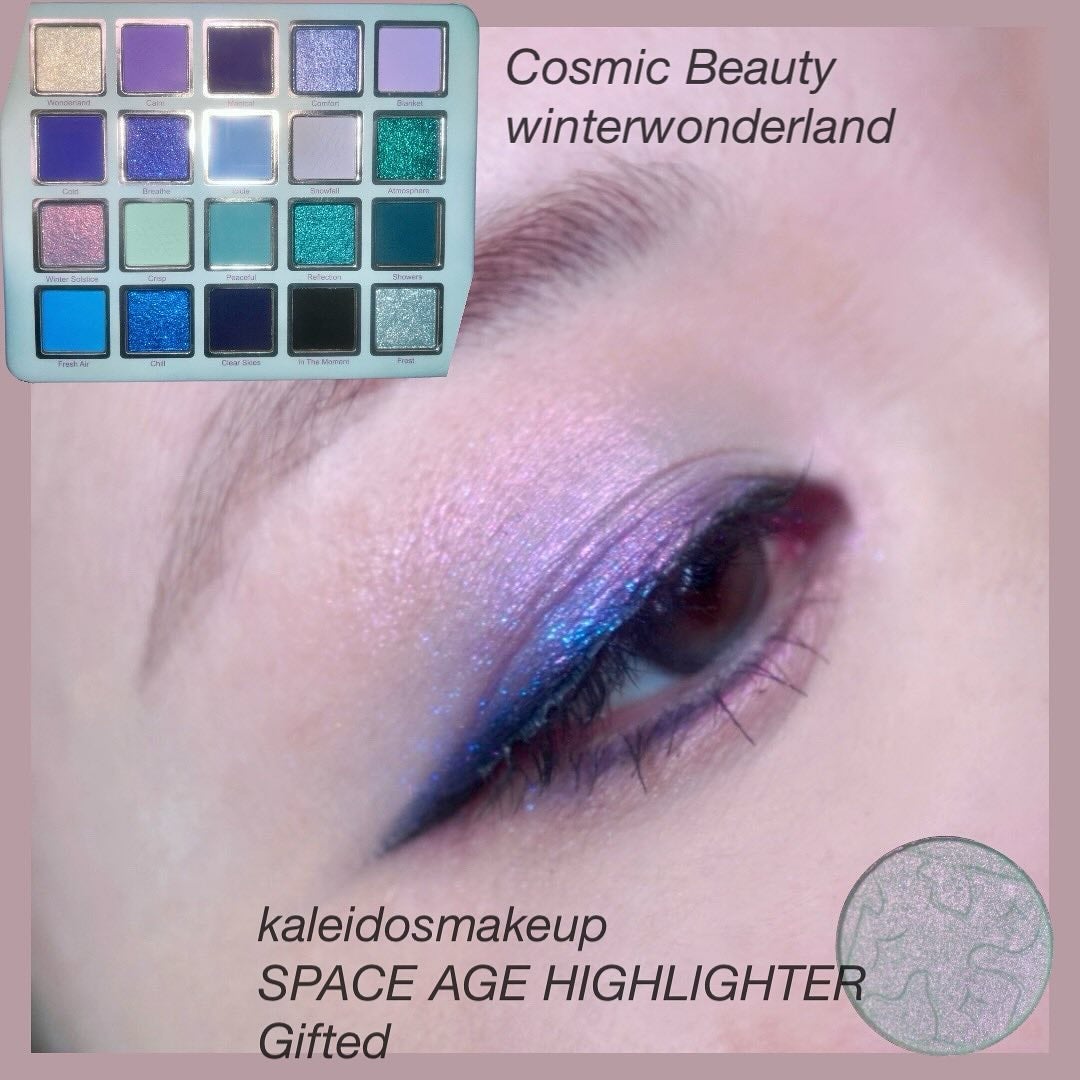 space age highlighter/Kaleidos Makeup/パウダーハイライトを使ったクチコミ(1枚目)