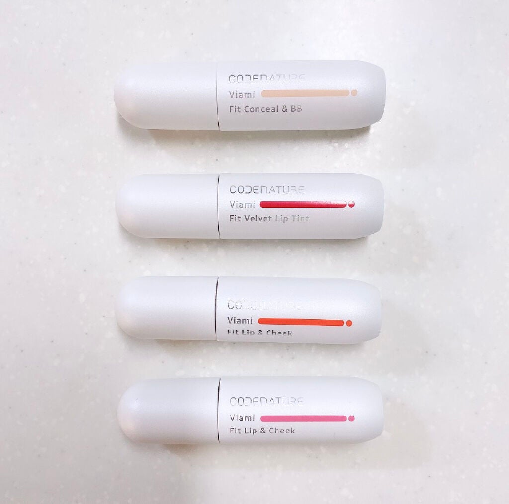 ビアミフィットリップ&チーク/CODENATURE/リップグロスを使ったクチコミ(1枚目)