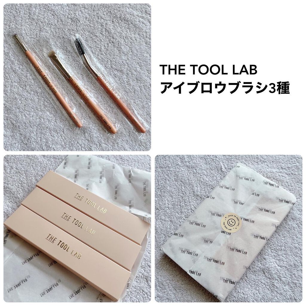 208 アイラッシュ＆アイブロウ ブラシ/THE TOOL LAB/メイクブラシを使ったクチコミ（1枚目）