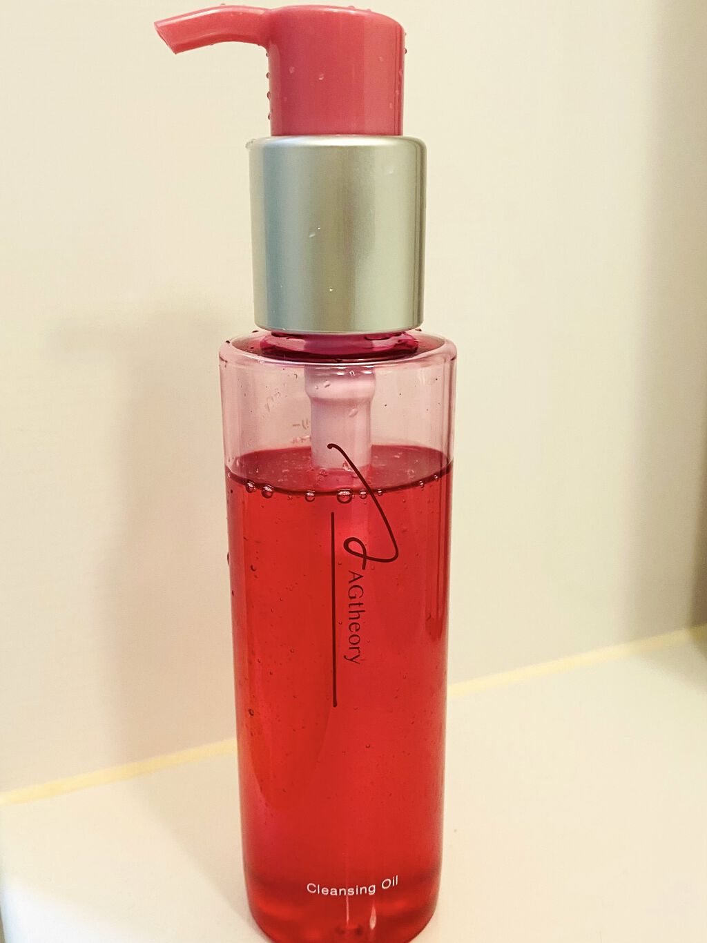 エイジーセオリー クレンジングオイル/AGTHEORY/オイルクレンジングを使ったクチコミ（1枚目）