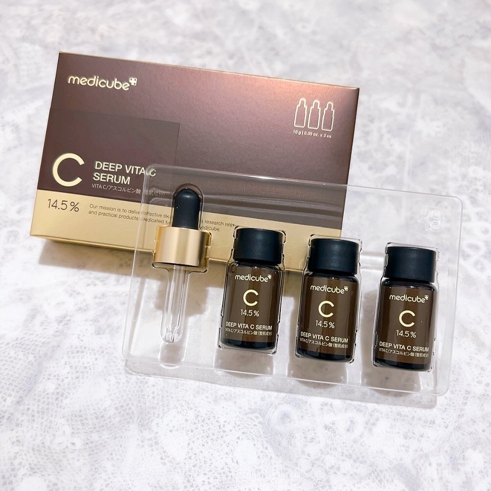 ディープビタCアンプル2.0/MEDICUBE/美容液を使ったクチコミ(5枚目)