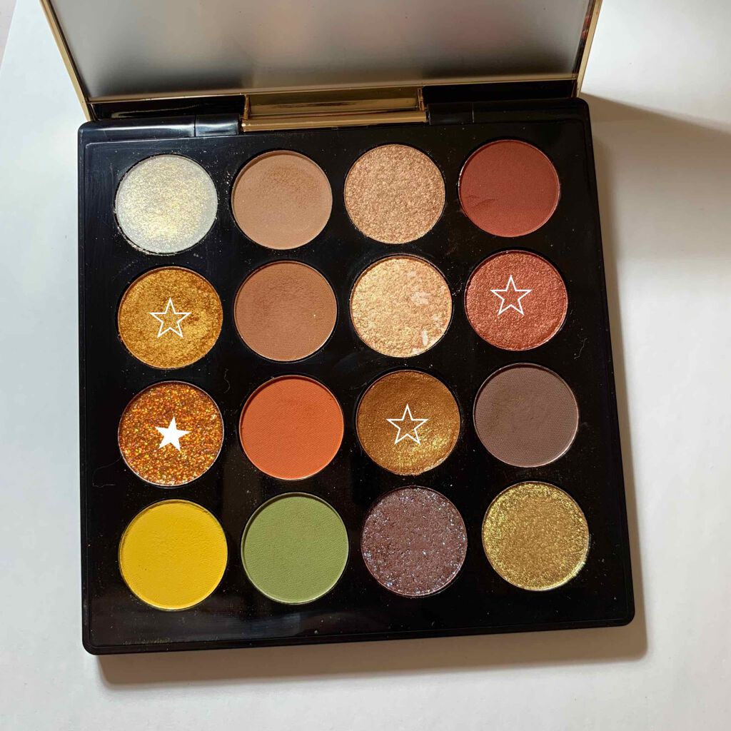 大英博物館 エジプトシリーズ アイシャドウパレット/ZEESEA/アイシャドウパレットを使ったクチコミ（2枚目）