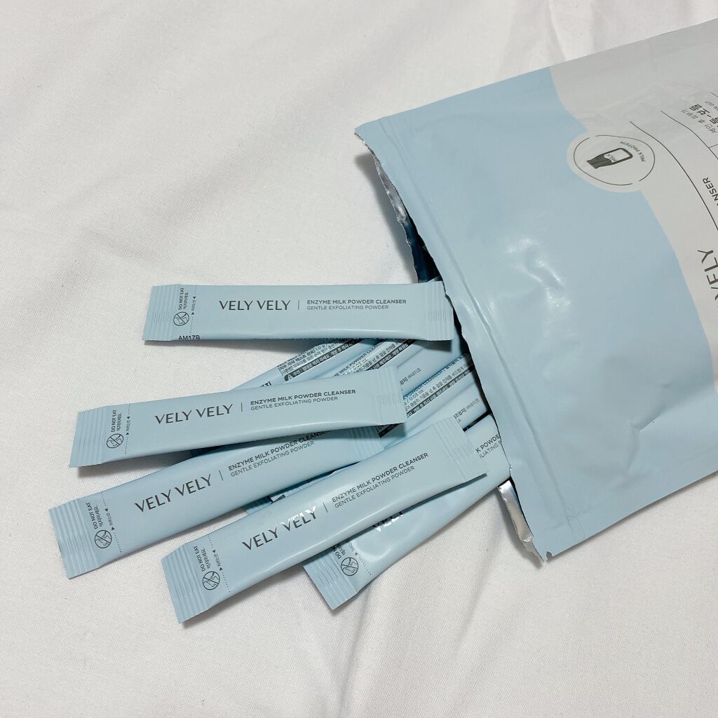 酵素ミルク洗顔パウダー/VELY VELY/洗顔パウダーを使ったクチコミ（1枚目）