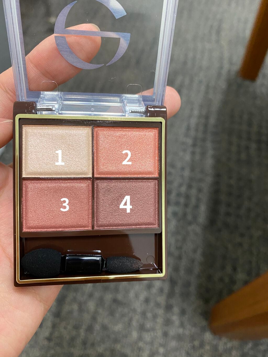 スキニーリッチシャドウ/excel/アイシャドウパレットを使ったクチコミ(2枚目)