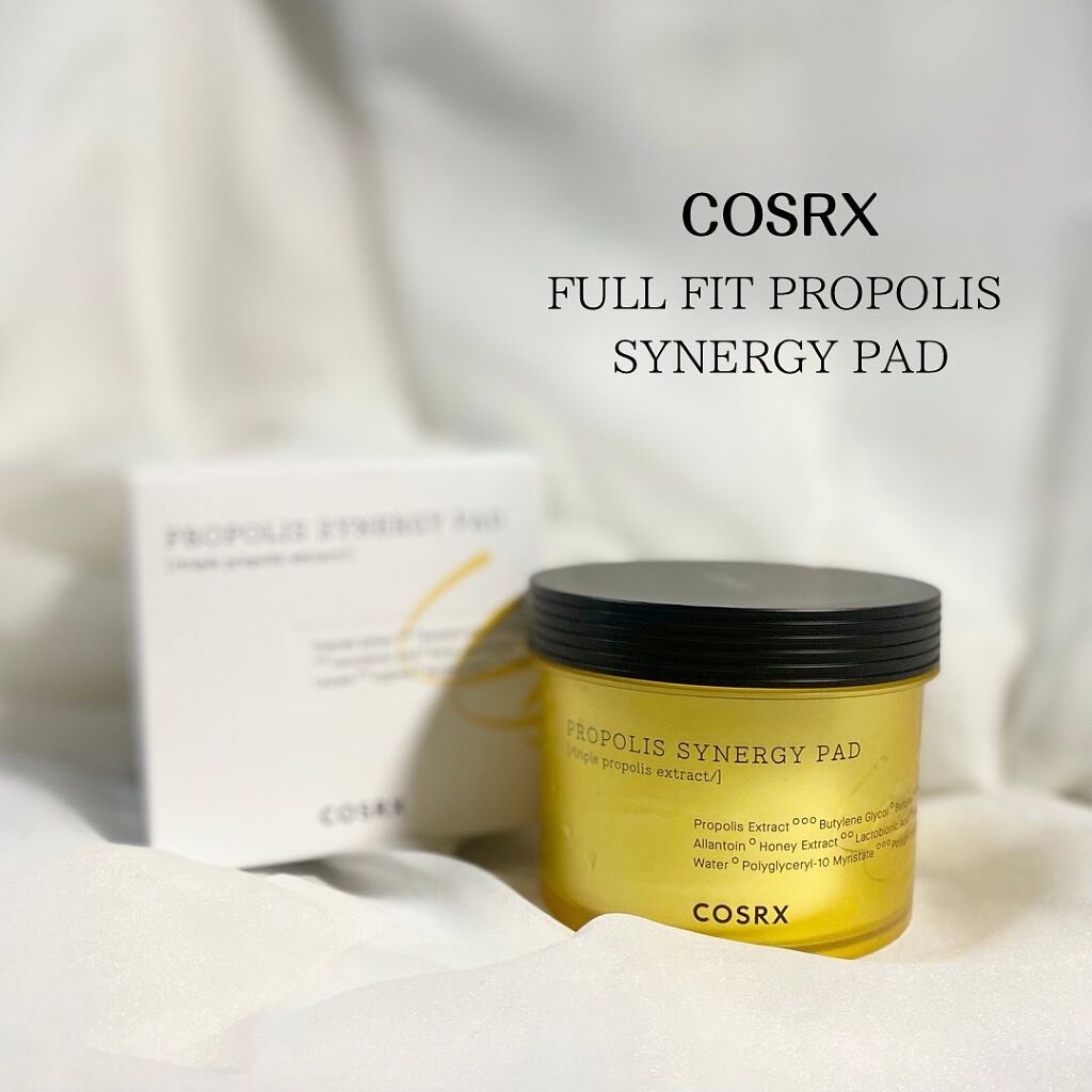 フルフィットプロポリスシナジーパッド/COSRX/トナーパッドを使ったクチコミ（1枚目）