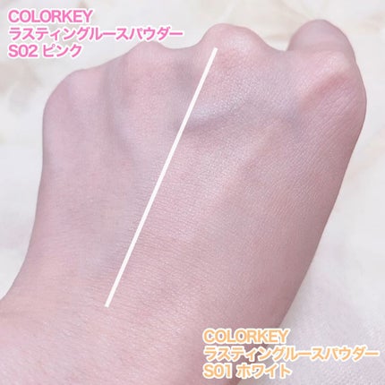 ラスティングルースパウダー/COLORKEY/ルースパウダーを使ったクチコミ(6枚目)