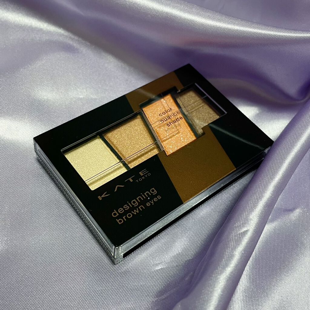 デザイニングブラウンアイズ/KATE/アイシャドウパレットを使ったクチコミ(1枚目)