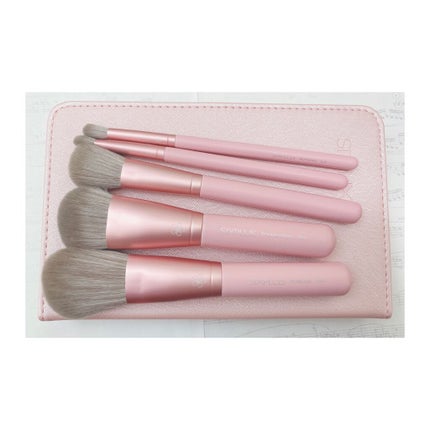 SIXPLUS メイクブラシ 5本セット - Dawnシリーズ (ブラック)/SIXPLUS/メイクブラシを使ったクチコミ(2枚目)