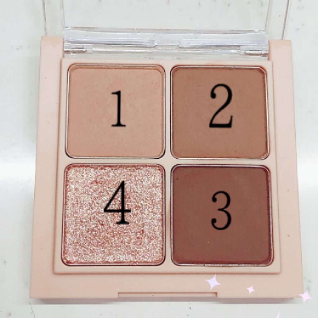 ベターザンアイズ/rom&nd/アイシャドウパレットを使ったクチコミ（2枚目）