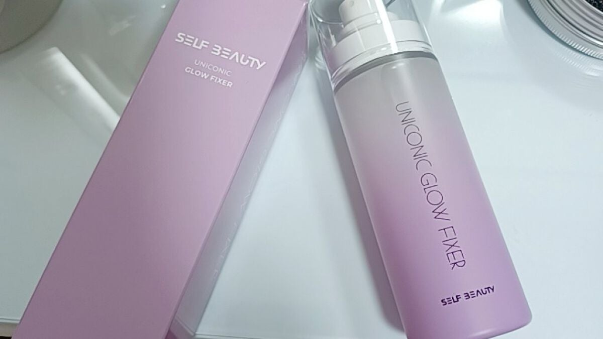 ユニコーン メイクアップグローフィックスミスト/SELF BEAUTY/フィックスミストを使ったクチコミ(1枚目)