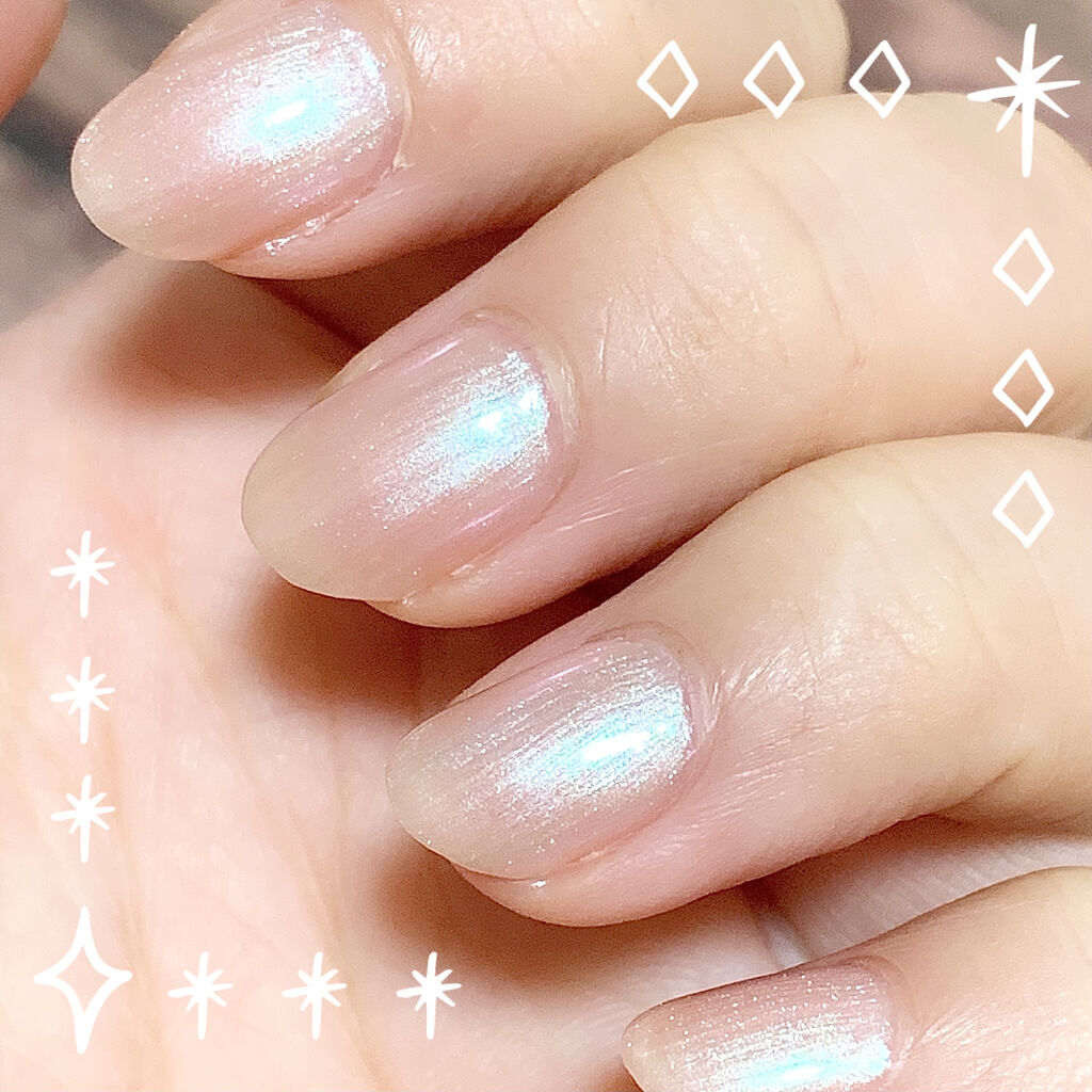 カラフルネイルズ N49 オパールピンク/キャンメイク/マニキュアを使ったクチコミ（1枚目）