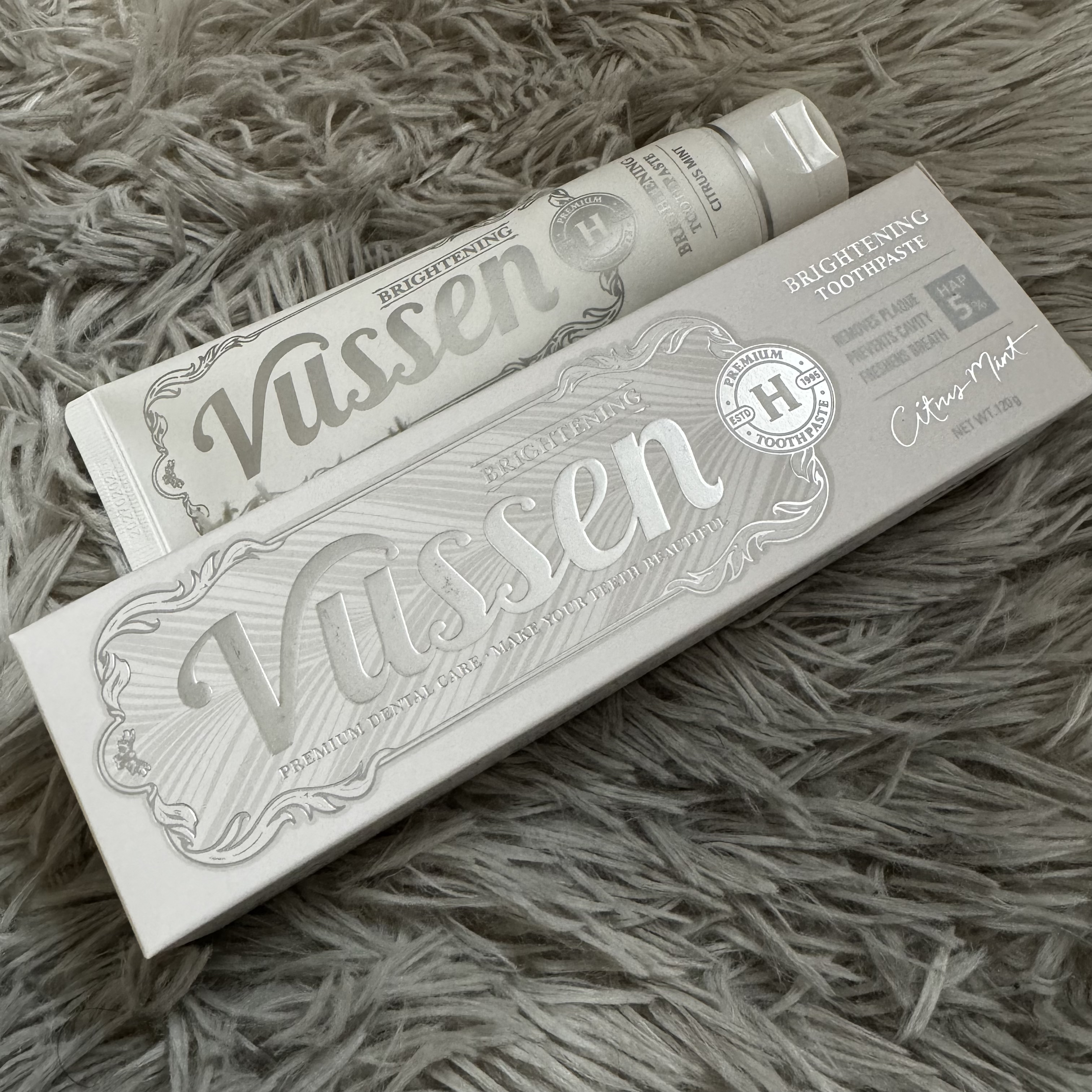 ビュッセン 歯磨き粉 H  /VUSSEN/歯磨き粉を使ったクチコミ（1枚目）