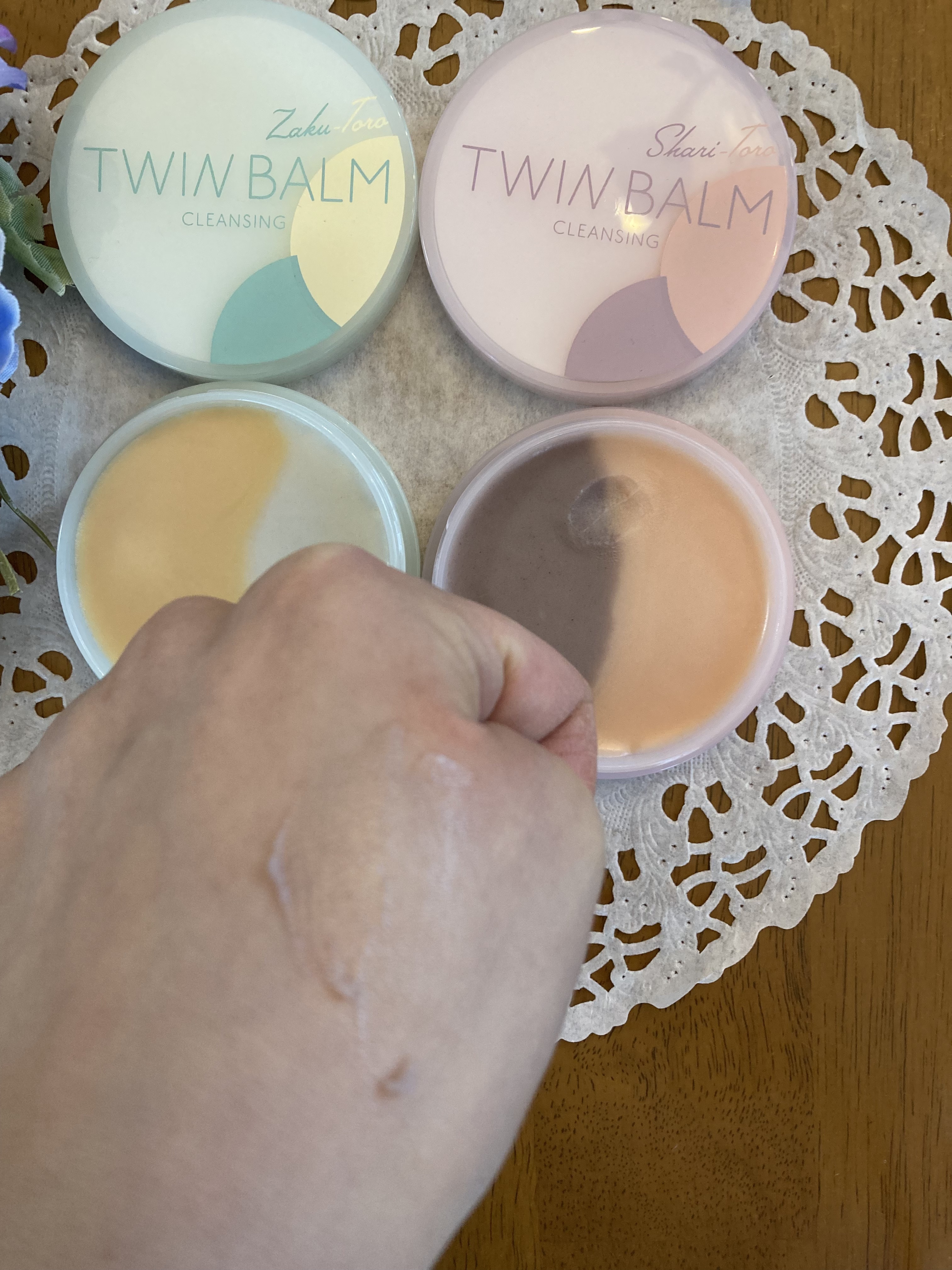 ツインバーム シャリとろ/ISEHAN Lab./クレンジングバームを使ったクチコミ（3枚目）