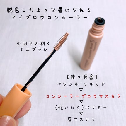 コンシーラーブロウマスカラ/キャンメイク/その他アイブロウを使ったクチコミ(2枚目)