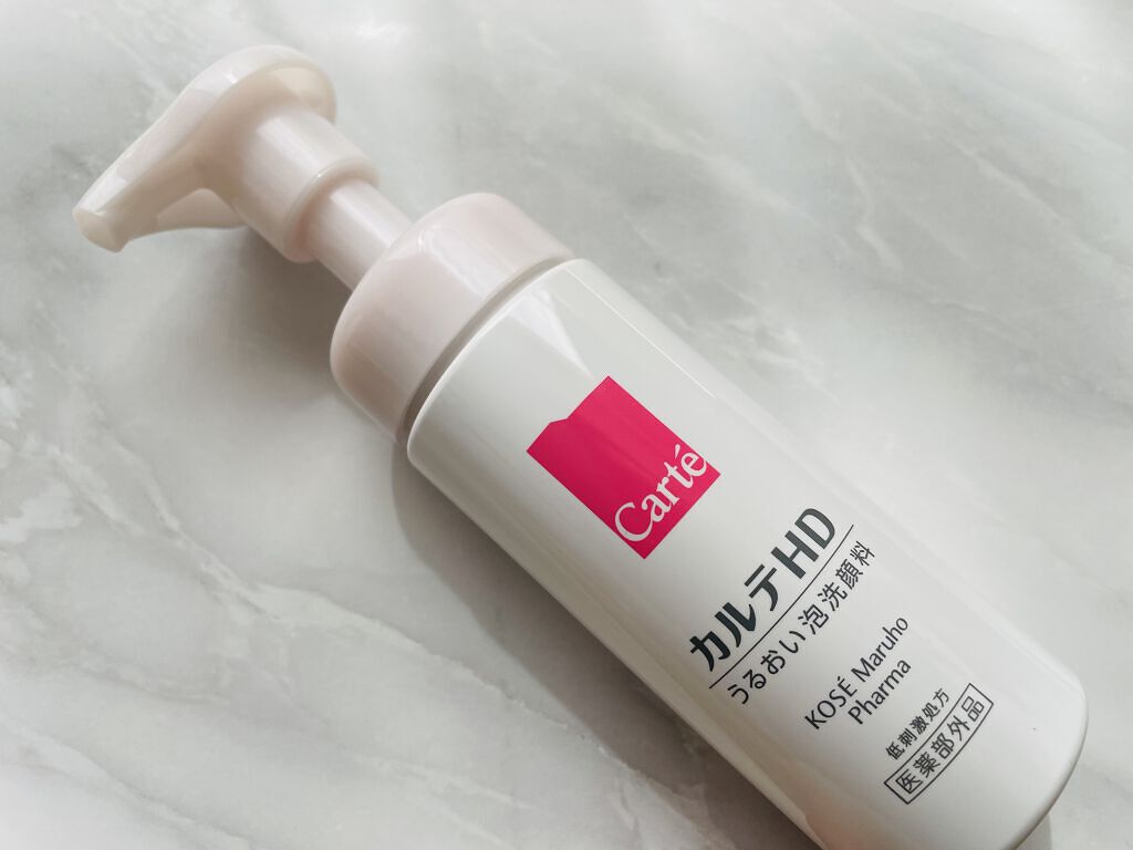 モイスチュア ウォッシングフォーム/カルテHD/泡洗顔を使ったクチコミ（1枚目）