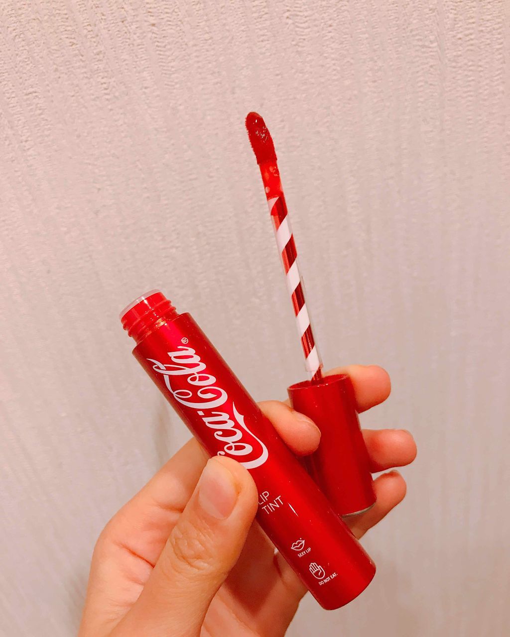 コカコーラ リップティント/THE FACE SHOP/リップティントを使ったクチコミ(2枚目)