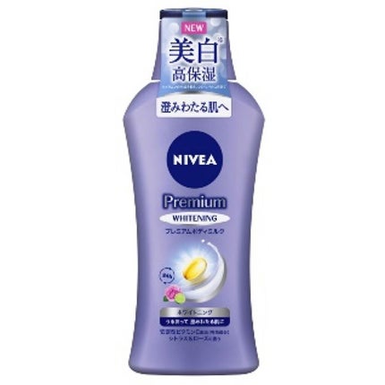 プレミアムボディミルク ホワイトニング【医薬部外品】 /ニベア/ボディミルクを使ったクチコミ(1枚目)