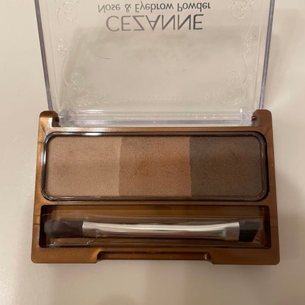 ノーズ&アイブロウパウダー/CEZANNE/パウダーアイブロウを使ったクチコミ(2枚目)