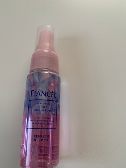 リフレッシュアイスミスト ピュアシャンプーの香り/フィアンセ/香水(レディース)を使ったクチコミ(1枚目)