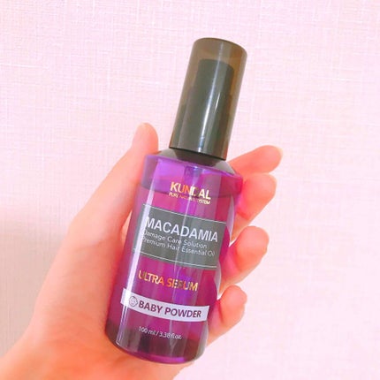 クンダル マカダミア ウルトラヘアセラム /KUNDAL/ヘアオイルを使ったクチコミ(1枚目)