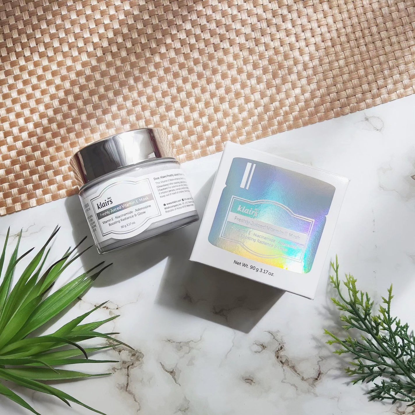 フレッシュリージュースドビタミンEマスク(90g)/Klairs/フェイスクリームを使ったクチコミ(1枚目)