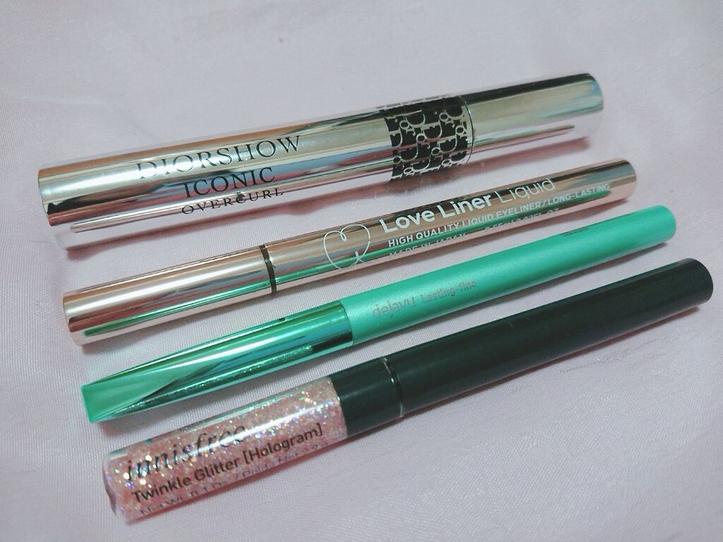 トゥインクル グリッター/innisfree/リキッドアイライナーを使ったクチコミ（2枚目）