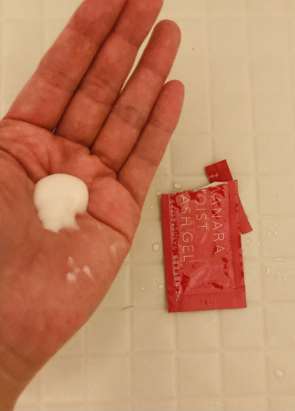 モイストウォッシュゲル しっとり/マナラ/その他洗顔料を使ったクチコミ（3枚目）