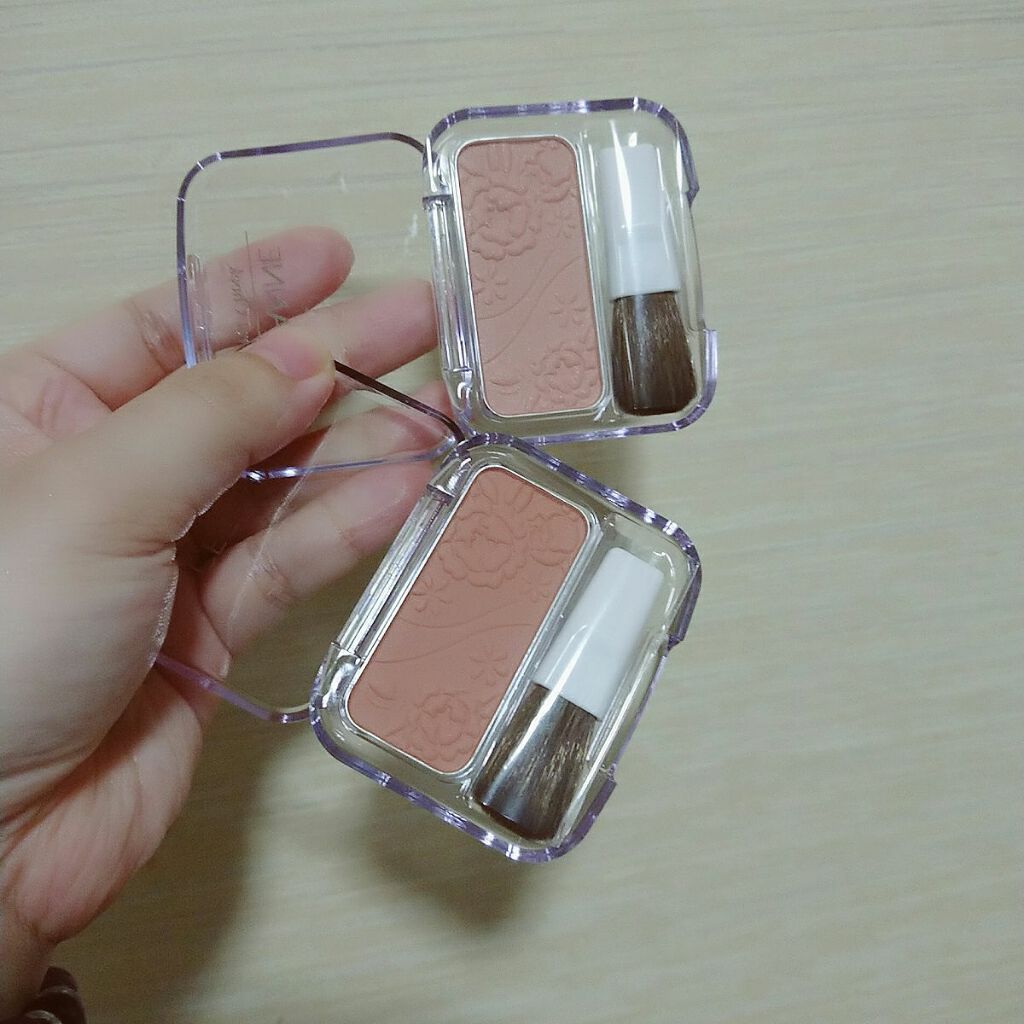 ナチュラル チークN/CEZANNE/パウダーチークを使ったクチコミ（1枚目）