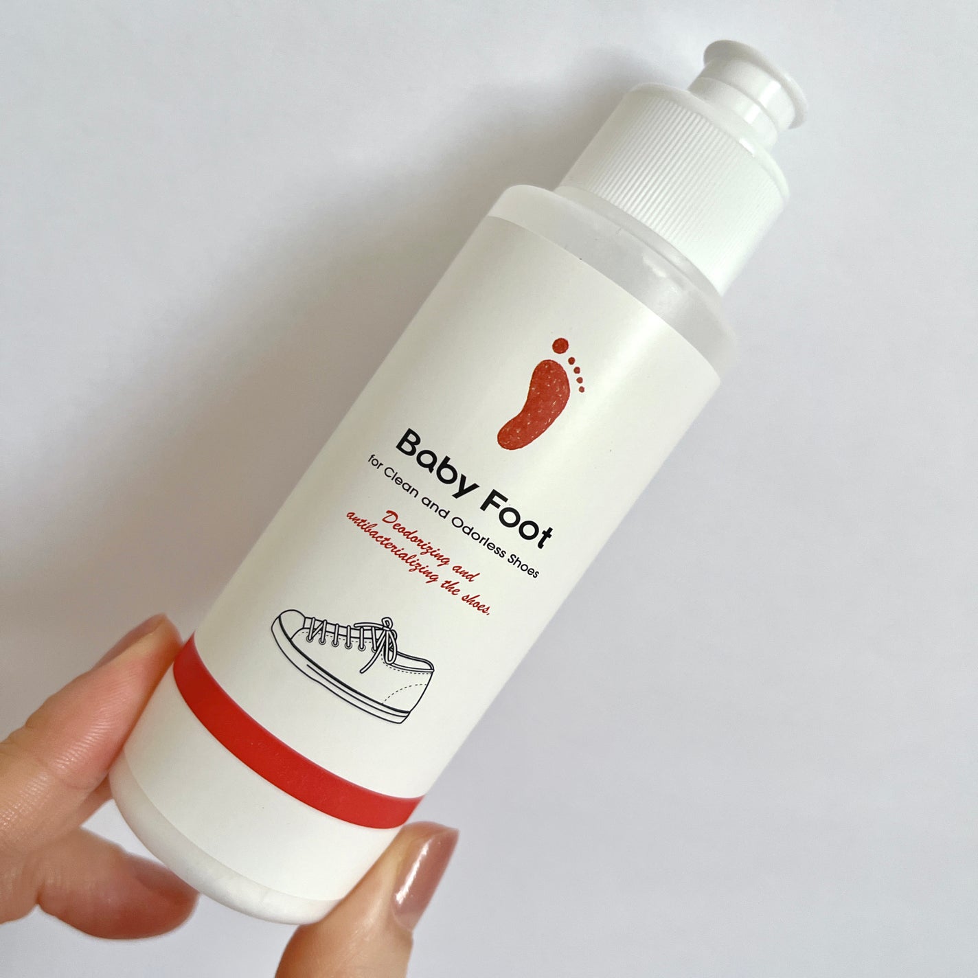 靴の消臭除菌パウダー/ベビーフット/レッグ・フットケアを使ったクチコミ(2枚目)