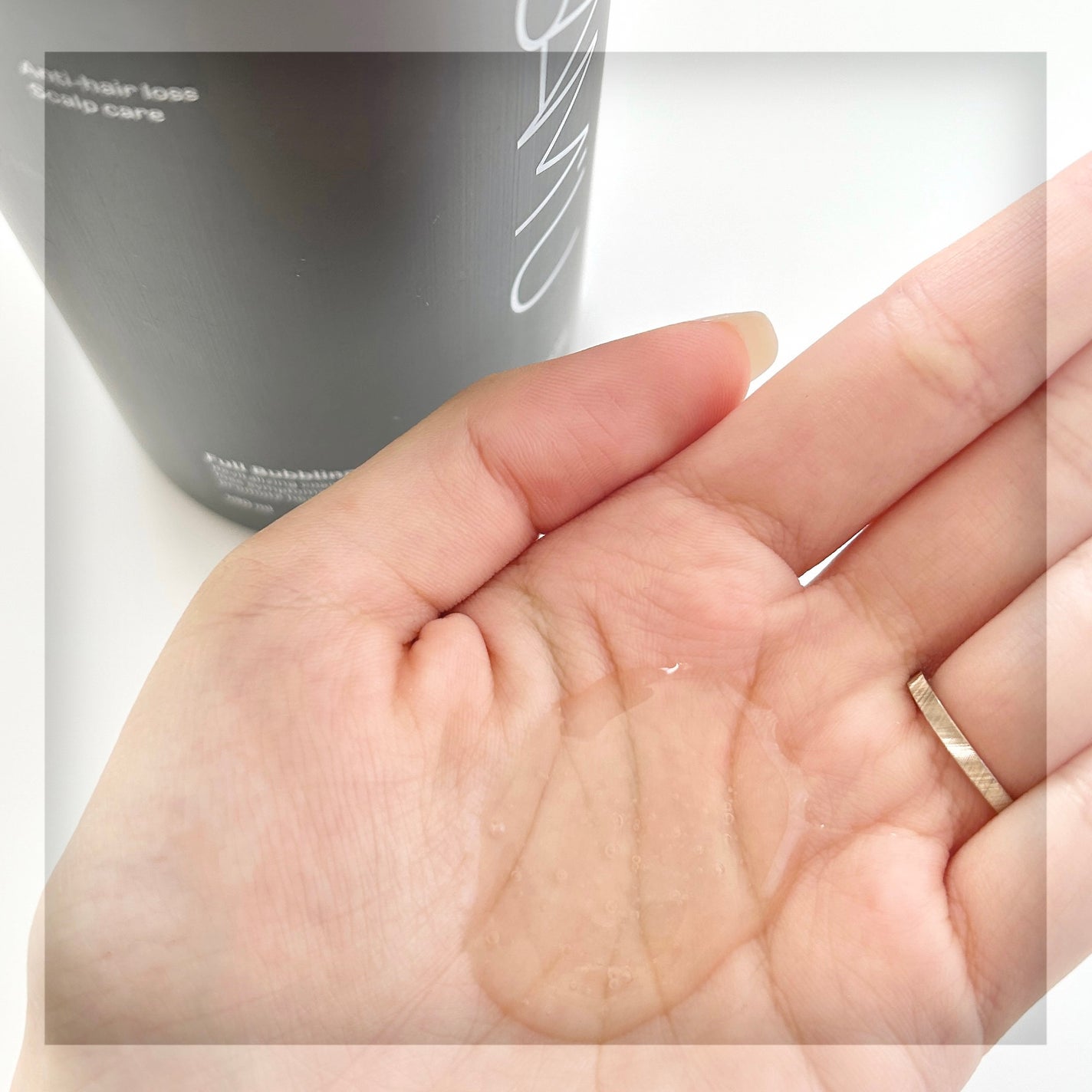 フルバブリングスカルプシャンプー/SAM'U/頭皮ケアを使ったクチコミ(3枚目)