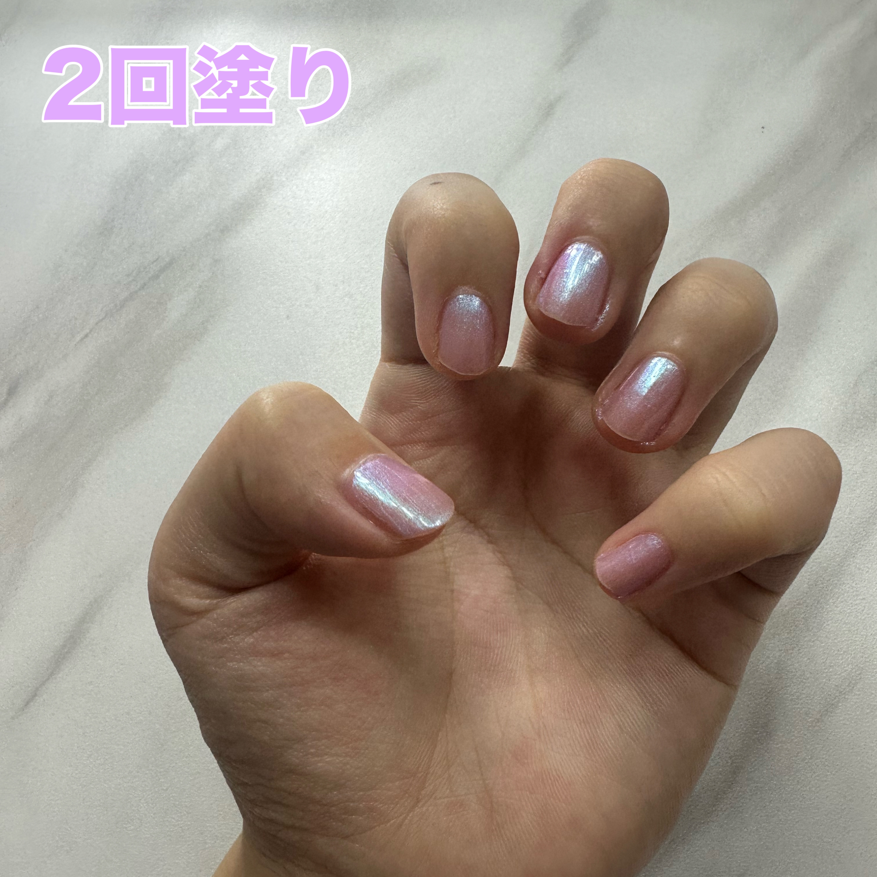 カラフルネイルズ/キャンメイク/マニキュアを使ったクチコミ（3枚目）