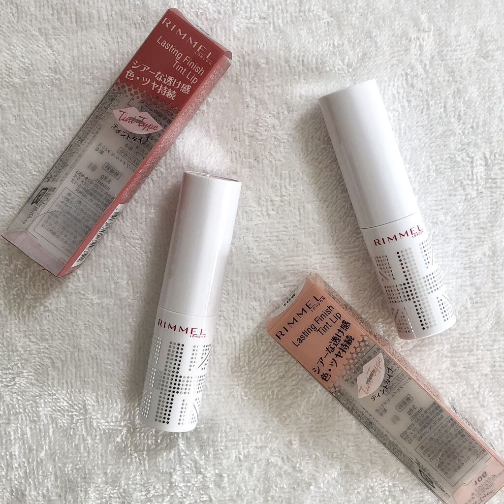 ラスティングフィニッシュ ティントリップ 106 ロージィベージュ(限定)/リンメル ロンドン/リップティントを使ったクチコミ（1枚目）