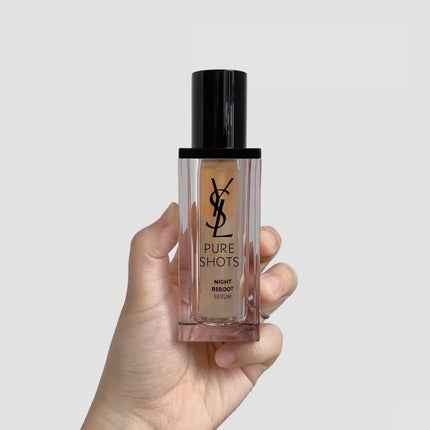 ピュアショット ナイト リチャージセラム/YVES SAINT LAURENT BEAUTE/美容液を使ったクチコミ(3枚目)