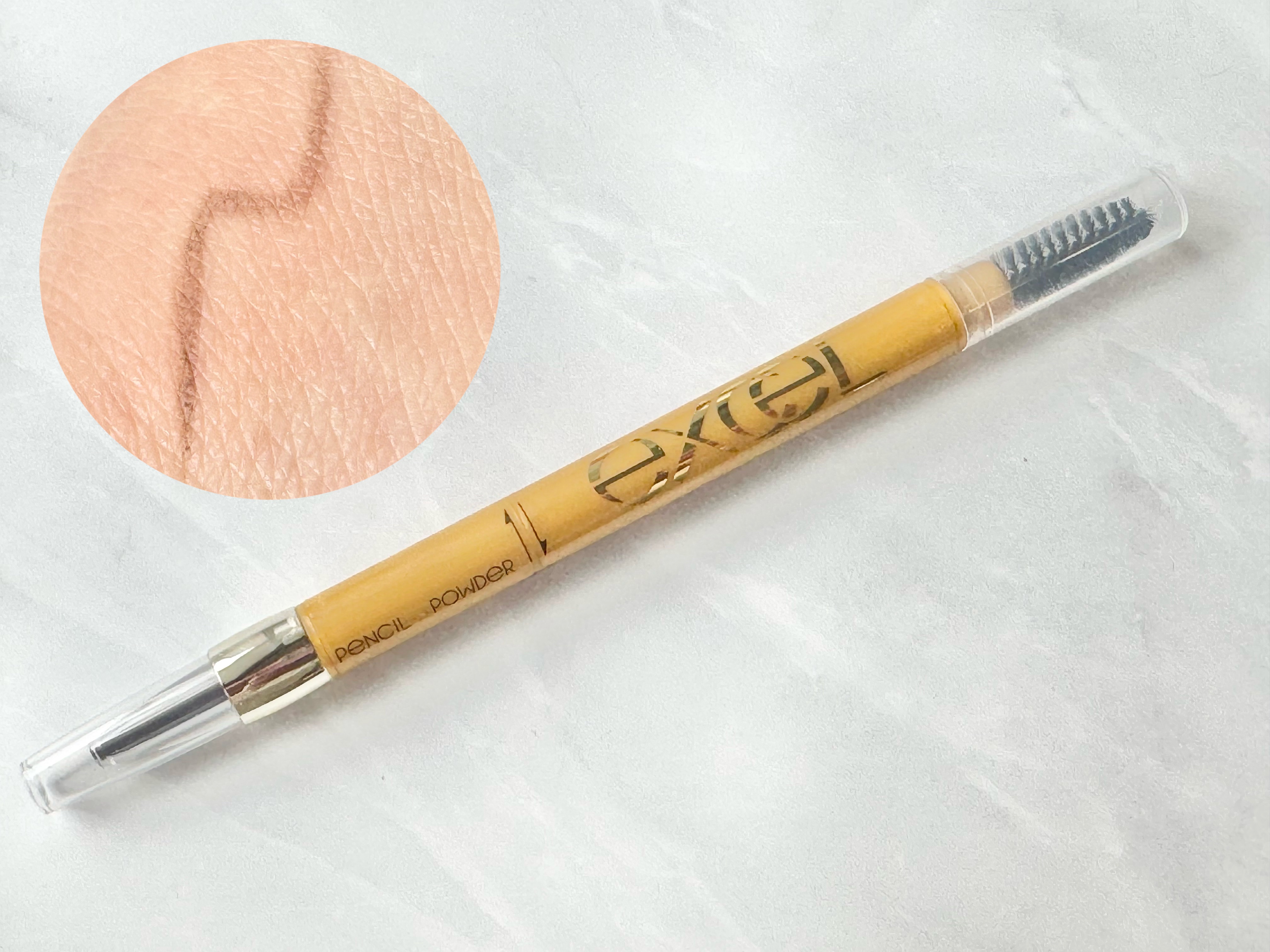 パウダー＆ペンシル　アイブロウＥＸ/excel/アイブロウペンシルを使ったクチコミ（3枚目）